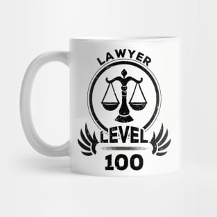 Level 100 Lawyer Gift For Lawyer Mug